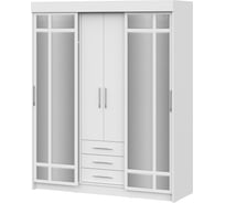 Шкаф-купе Арника Фортуна, белый 00-00141277