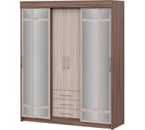 Шкаф-купе Арника Фортуна, ясень шимо темный/ясень шимо светлый 00-00141274