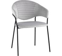 Обеденный стул для кухни Стул Груп Алексис велюр, серый AV 445-Cs-08