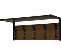 Вешалка настенная ООО ММК 700x260x260 орех 24-ВШ-05