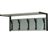 Вешалка настенная ООО ММК 700x260x260 серый 24-ВШ-02