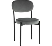 Обеденный стул для кухни Стул Груп Бриф велюр, тёмно-серый vd-brief-b27(P)