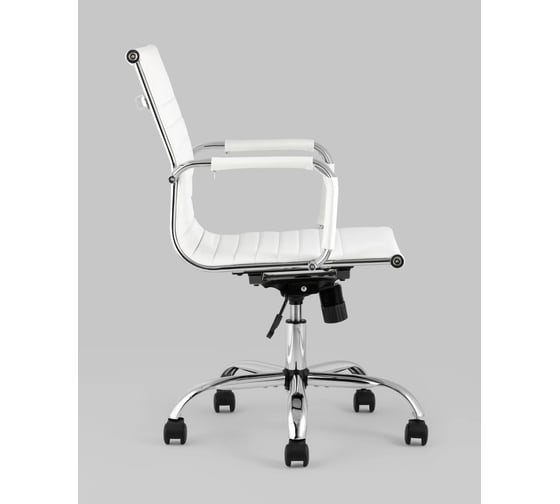 Кресло компьютерное Стул Груп TopChairs City S, белое D-101 white