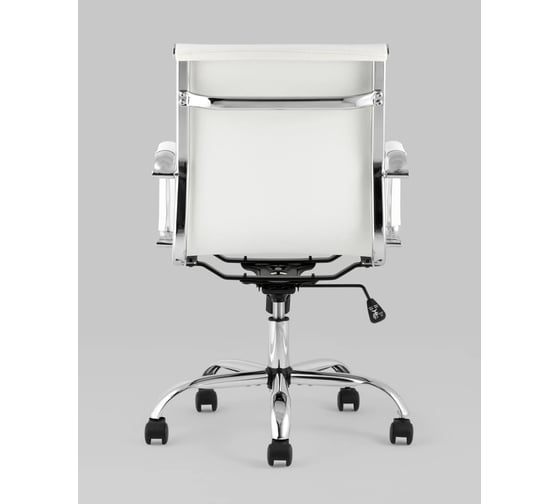Кресло компьютерное Стул Груп TopChairs City S, белое D-101 white