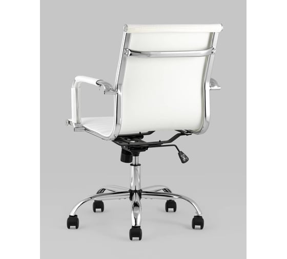 Кресло компьютерное Стул Груп TopChairs City S, белое D-101 white