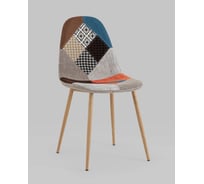 Обеденный стул для кухни Стул Груп Валенсия SN рогожка, пэчворк OS-001P patchwork