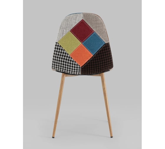 Обеденный стул для кухни Стул Груп Валенсия SN рогожка, пэчворк OS-001P patchwork