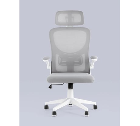 Кресло компьютерное офисное Стул Груп TopChairs Airone, белый D-502-1 white