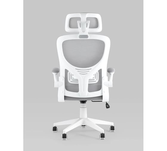 Кресло компьютерное офисное Стул Груп TopChairs Airone, белый D-502-1 white