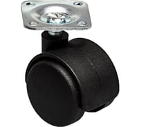 Двойной ролик Стройбат на площ. 40мм черный/черный 1 шт 349600