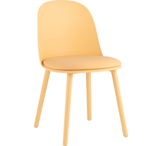 Стул для кухни обеденный Стул Груп Fog с подушкой, пластик желтый SL-7022DP yellow 70139 1