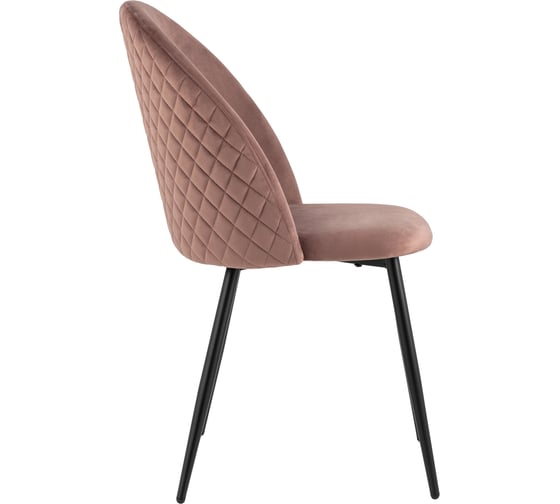 Стул для кухни обеденный Стул Груп Lilly, велюр пыльно-розовый Lilly HLR-44