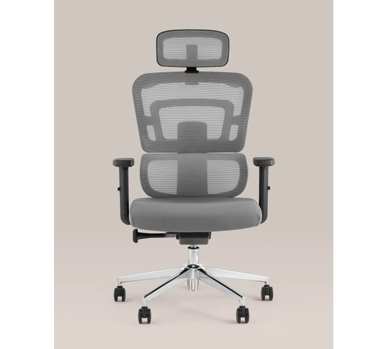 Кресло офисное Стул Груп TopChairs Techno серый WH-A222 grey