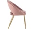 Обеденный стул для кухни Стул Груп Кензи велюр, пыльно-розовый KENZIE PINK 3