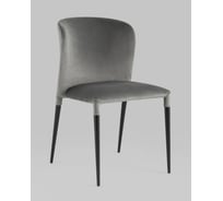 Обеденный стул для кухни Стул Груп Лори велюр, серый vd-lori-b26