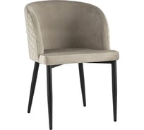 Обеденный стул для кухни Стул Груп Оскар велюр, шампань MC11 KD HLR-08