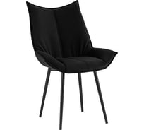 Обеденный стул для кухни Стул Груп Осло велюр, черный fb-oslo-neo-28