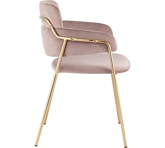 Обеденный стул для кухни Стул Груп Полин велюр, розовый FDC6085 MISTY ROSE FUT-64