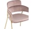 Обеденный стул для кухни Стул Груп Полин велюр, розовый FDC6085 MISTY ROSE FUT-64 2