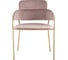 Обеденный стул для кухни Стул Груп Полин велюр, розовый FDC6085 MISTY ROSE FUT-64 3