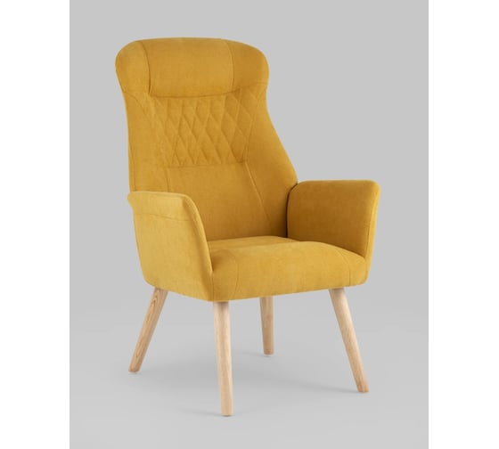 Кресло для гостиной Стул Груп Парлор желтый QH-8337K 263-12 yellow