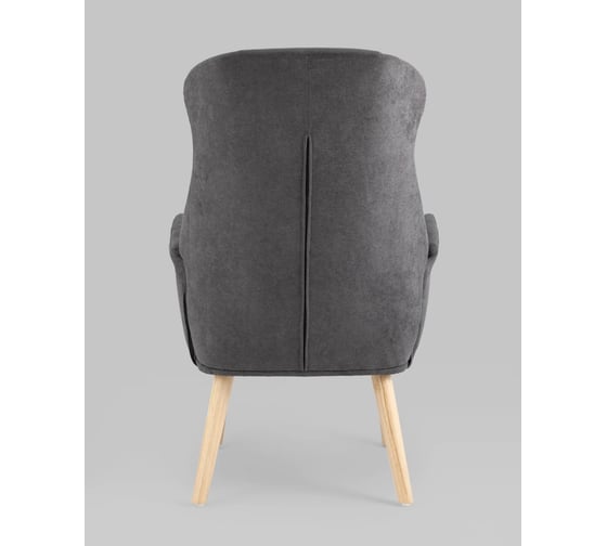 Кресло для гостиной Стул Груп Парлор графит QH-8337K 263-21 dark grey
