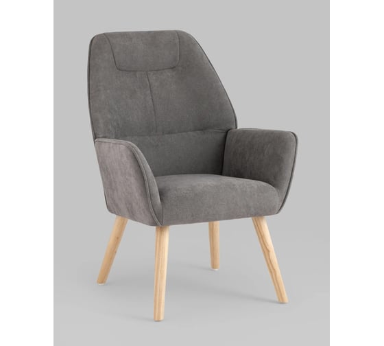 Кресло для гостиной Стул Груп Стерн темно-серый QH-8857SKP 263-25 grey