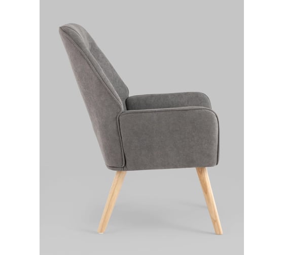 Кресло для гостиной Стул Груп Стерн темно-серый QH-8857SKP 263-25 grey