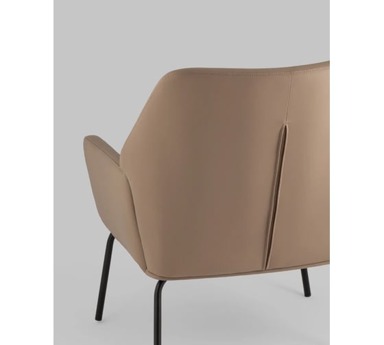 Кресло для гостиной Стул Груп Харви экокожа капучино QH-8312K XC309-16 brown