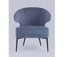 Кресло Стул Груп лаунж Royal Stripes велюр синий vd-royal-v795-vl48