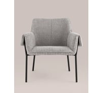 Кресло Стул Груп лаунж Бесс, альпака, серый FDC9471 ALP16