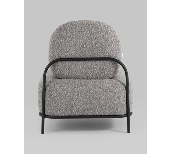 Кресло Стул Груп Стоун ткань букле серый vd-stone-grey