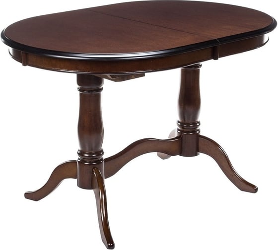 Стол деревянный Woodville Eva 120(159)х80x75 tobacco 1091