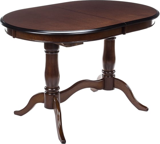 Стол деревянный Woodville Eva 120(159)х80x75 tobacco 1091