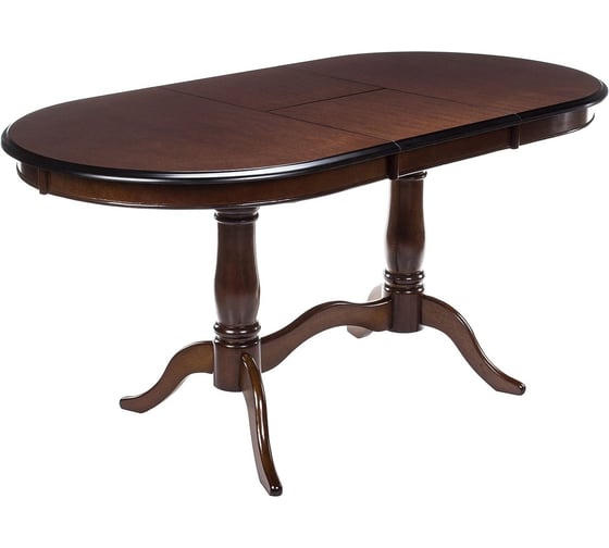 Стол деревянный Woodville Eva 120(159)х80x75 tobacco 1091