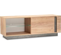 ТВ-тумба Моби Арчи 10.85 дуб золотой craft/камень темный U3705 339644