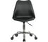 Кресло стул BRABIX Eames Mg-310 Ch, хром, пластик черный, экокожа черная 532925 5