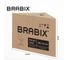 Кресло стул BRABIX Eames Mg-310 Ch, хром, пластик черный, экокожа черная 532925 12