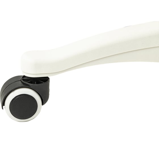 Кресло стул BRABIX Eames Mg-310 Pl, пластик белый, экокожа белая 532926