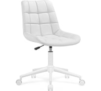 Офисное кресло Woodville Честер экокожа белая/белый 572592