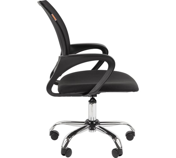 Кресло Easy Chair 304LT TC ткань черная/сетка черный, хром 2000527