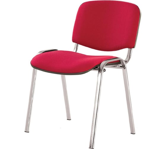 Стул Easy Chair UA Rio ИЗО хром, ткань красная C02 2028507