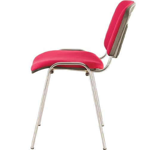 Стул Easy Chair UA Rio ИЗО хром, ткань красная C02 2028507