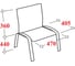 Стул Easy Chair UA Rio ИЗО хром, ткань красная C02 2028507 6