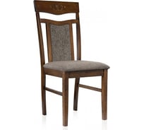 Стул деревянный Woodville Sketch dirty oak/dark brown 11014