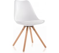 Пластиковый стул Woodville Bonito белый 11326