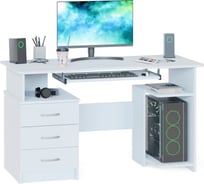 Стол компьютерный СОКОЛ Белый КСТ-08.1 00-00015041