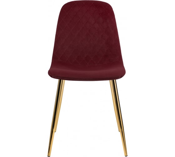 Стул на металлокаркасе Woodville Dabl wine red 11707
