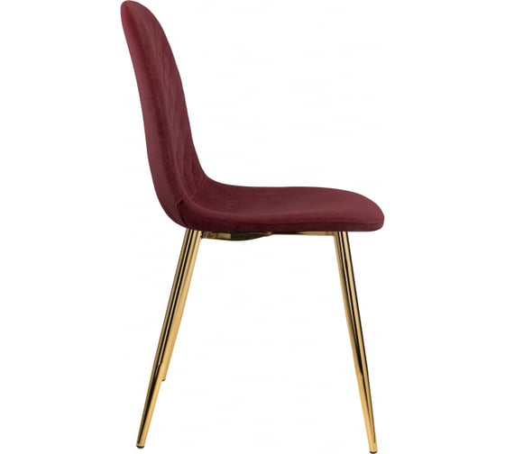 Стул на металлокаркасе Woodville Dabl wine red 11707