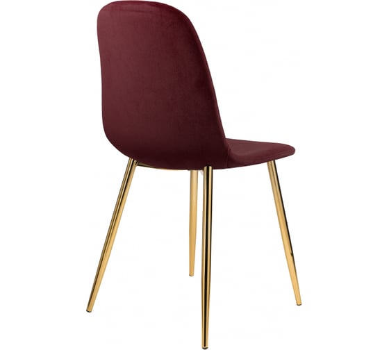 Стул на металлокаркасе Woodville Dabl wine red 11707